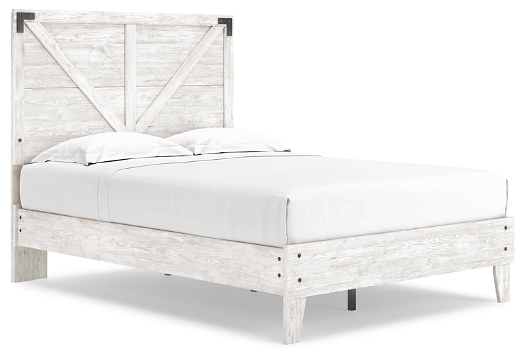 Ashley Express - Shawburn  Crossbuck Panel Platform Bed