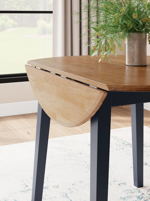 Ashley Express - Gesthaven Round DRM Drop Leaf Table