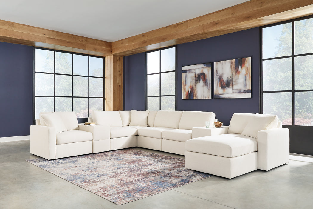 Modmax 8-Piece Sectional with Ottoman