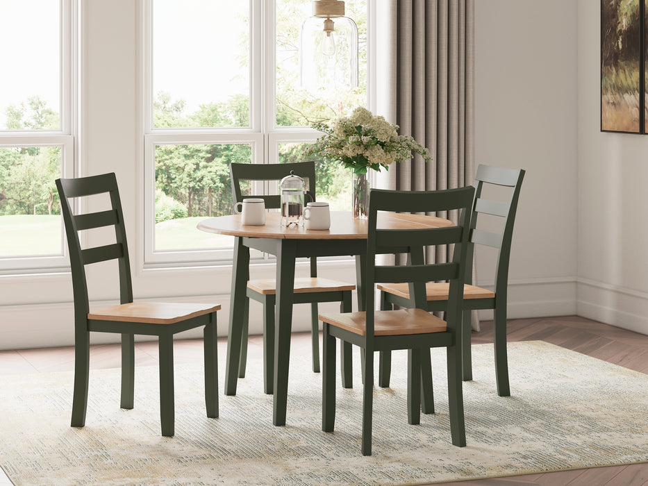 Ashley Express - Gesthaven Dining Table and 4 Chairs