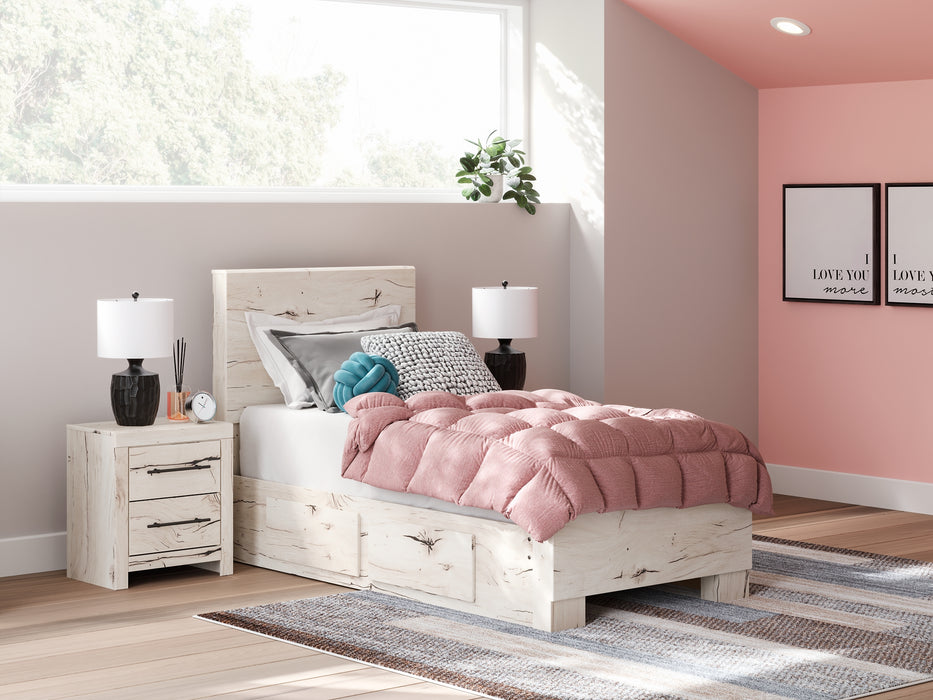 Lawroy  Panel Bed With Storage