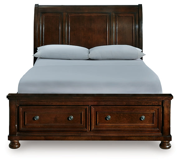 Porter Queen Sleigh Storage Bed