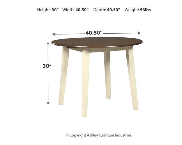 Ashley Express - Woodanville Round DRM Drop Leaf Table