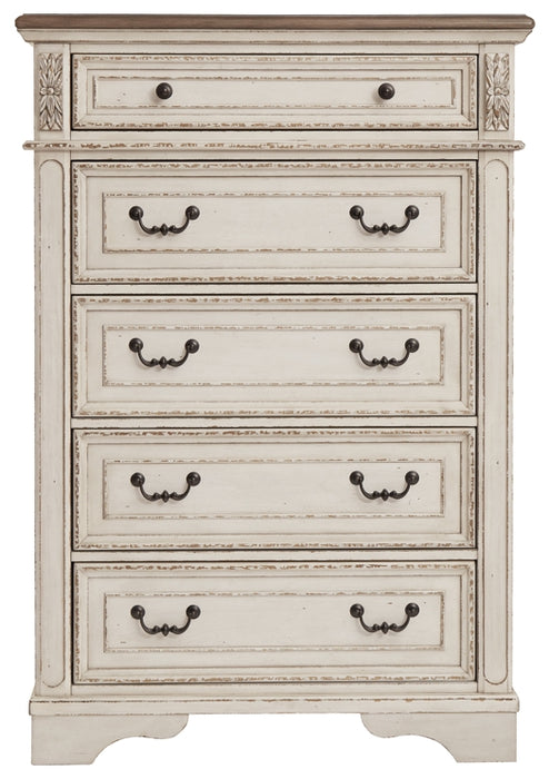 Realyn Five Drawer Chest