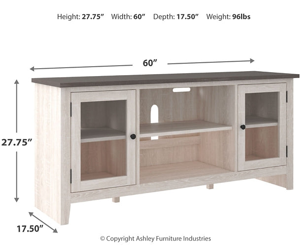 Ashley Express - Dorrinson LG TV Stand w/Fireplace Option