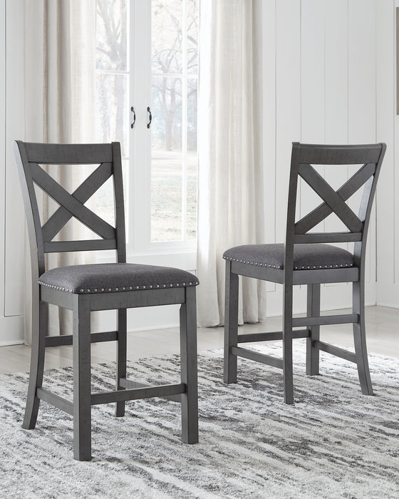 Ashley Express - Myshanna Upholstered Barstool (2/CN)