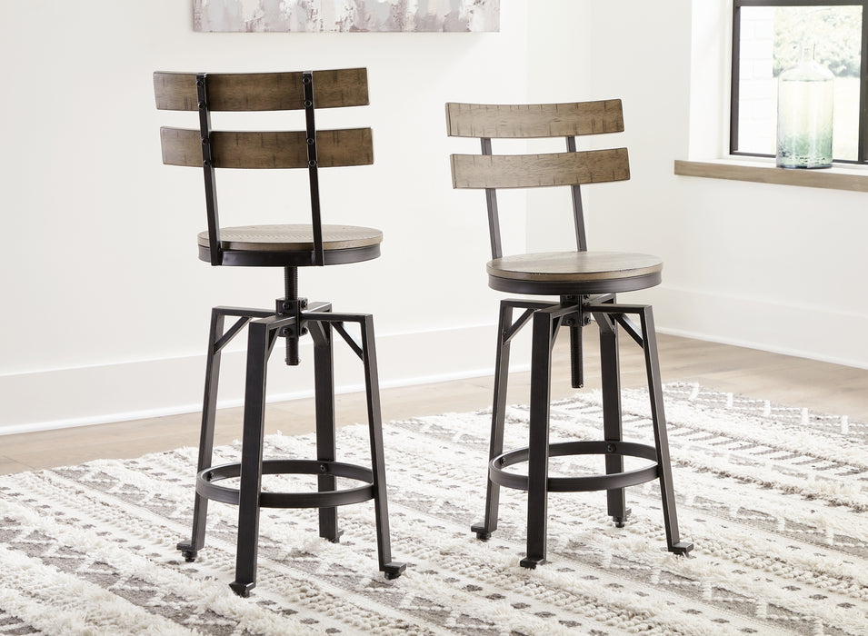 Ashley Express - Lesterton Swivel Barstool (2/CN)