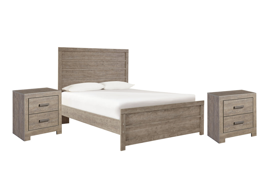 Ashley Express - Culverbach Full Panel Bed with 2 Nightstands