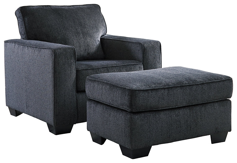 Altari Chair and Ottoman