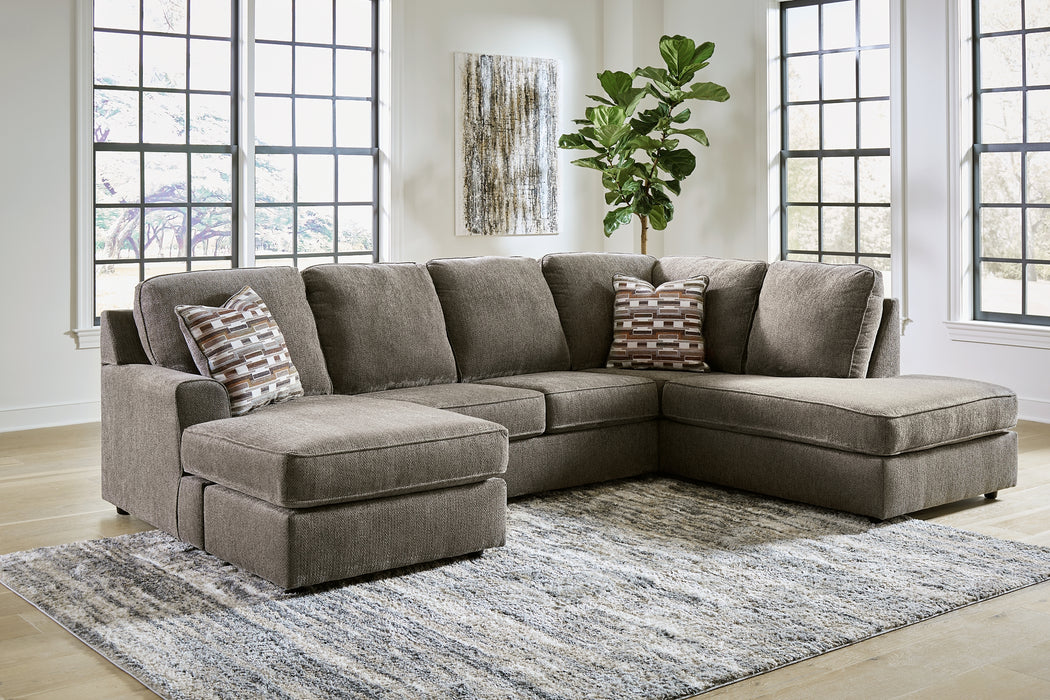 O'Phannon 2-Piece Sectional with Ottoman