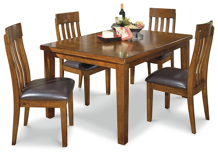 Ralene Dining Table and 4 Chairs