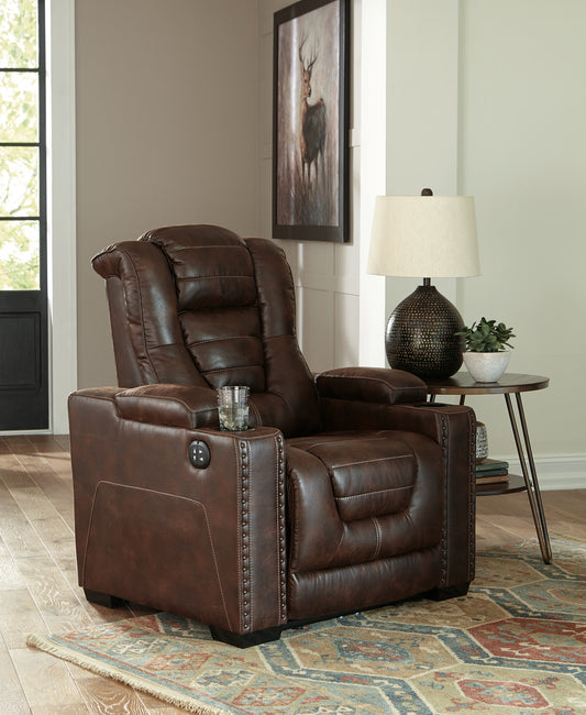 Owner's Box PWR Recliner/ADJ Headrest