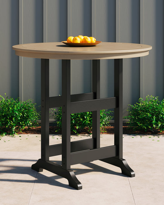 Ashley Express - Fairen Trail Round Bar Table w/UMB OPT