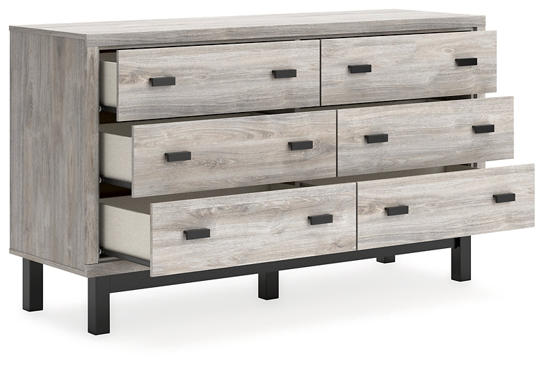 Vessalli Six Drawer Dresser