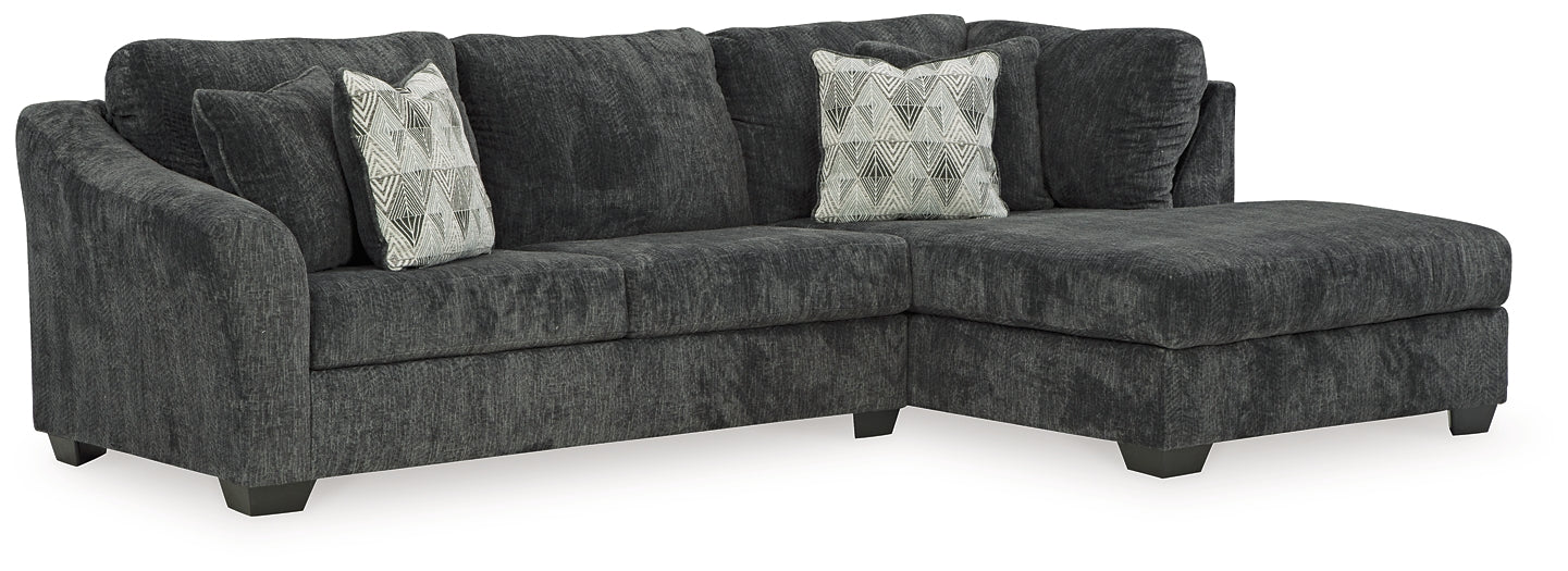 Biddeford 2-Piece Sleeper Sectional with Chaise