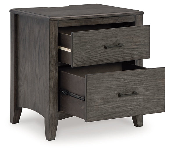 Ashley Express - Montillan Two Drawer Night Stand