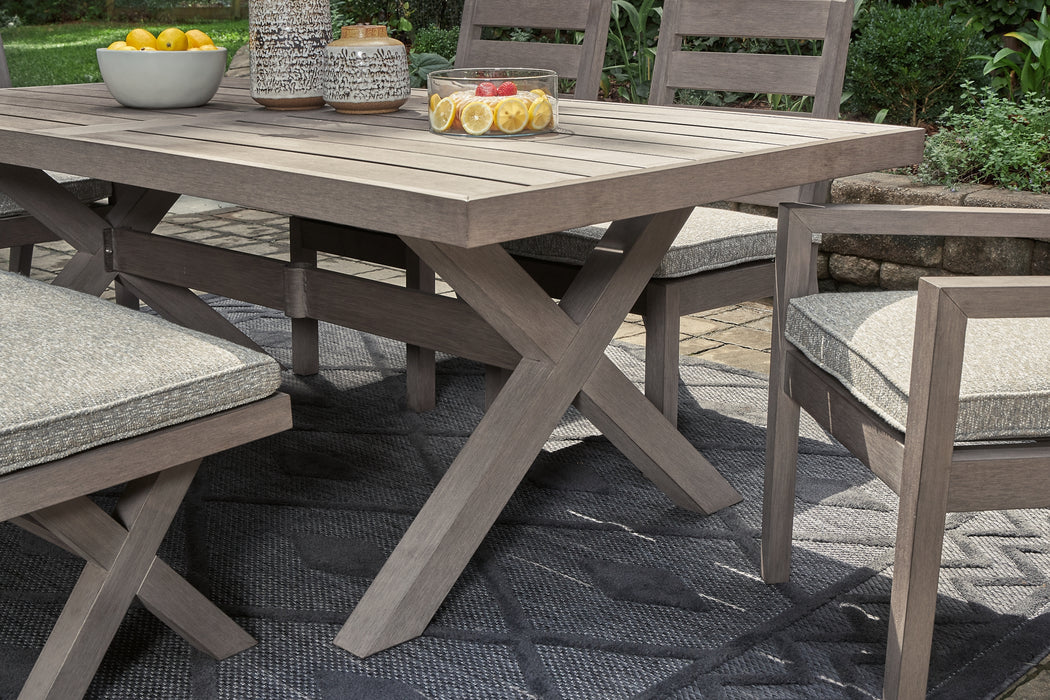 Hillside Barn RECT Dining Table w/UMB OPT