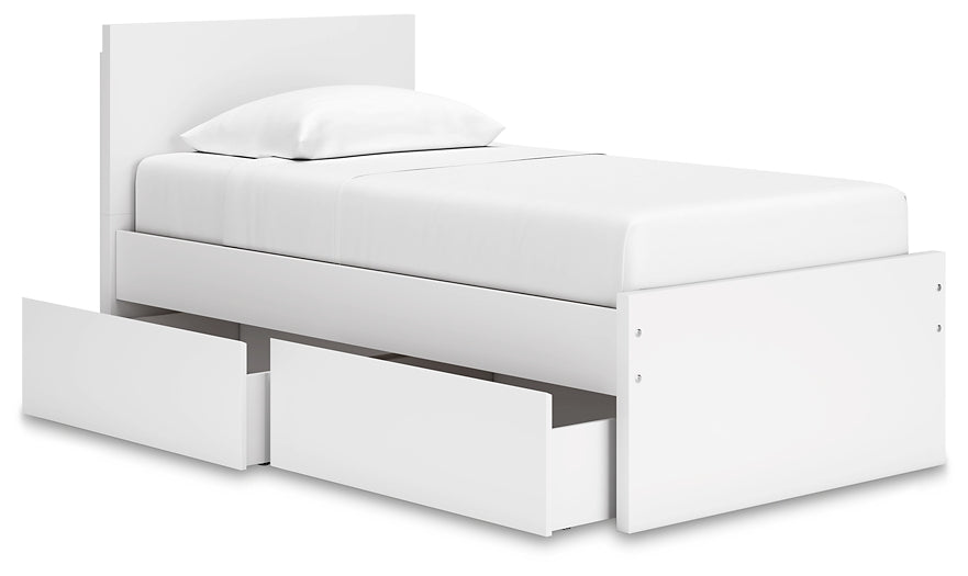 Ashley Express - Onita  Panel Platform Bed With 1 Side Storage