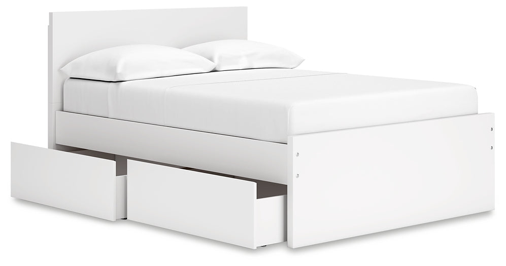 Ashley Express - Onita  Panel Platform Bed With 2 Side Storage