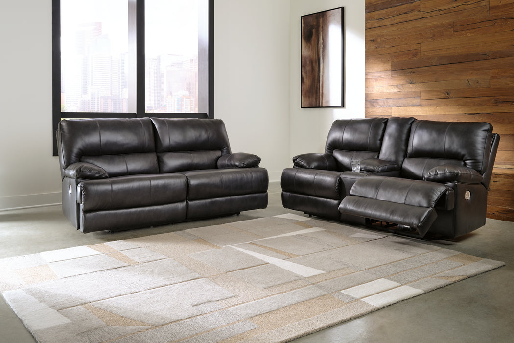 Mountainous Sofa, Loveseat and Recliner